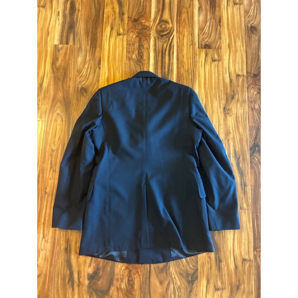 US Army ASU Dress Blues Uniform Coat Jacket Navy Gold Button 40LC New with Tags - Picture 6 of 10